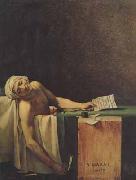 The death of marat (mk02), Jacques-Louis David